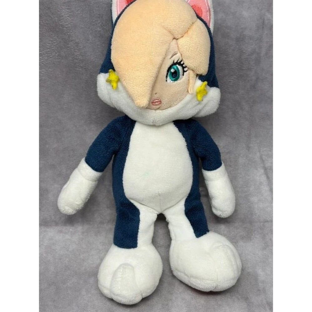 Super Mario 3D World Cat Rosalina Plush 9" Nintendo Sanei Stuffed Animal read